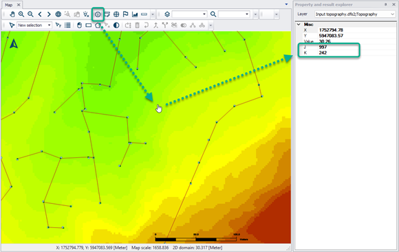 The 'Identify' tool now shows J and K indices of the selected cell, when identifying .dfs2 files